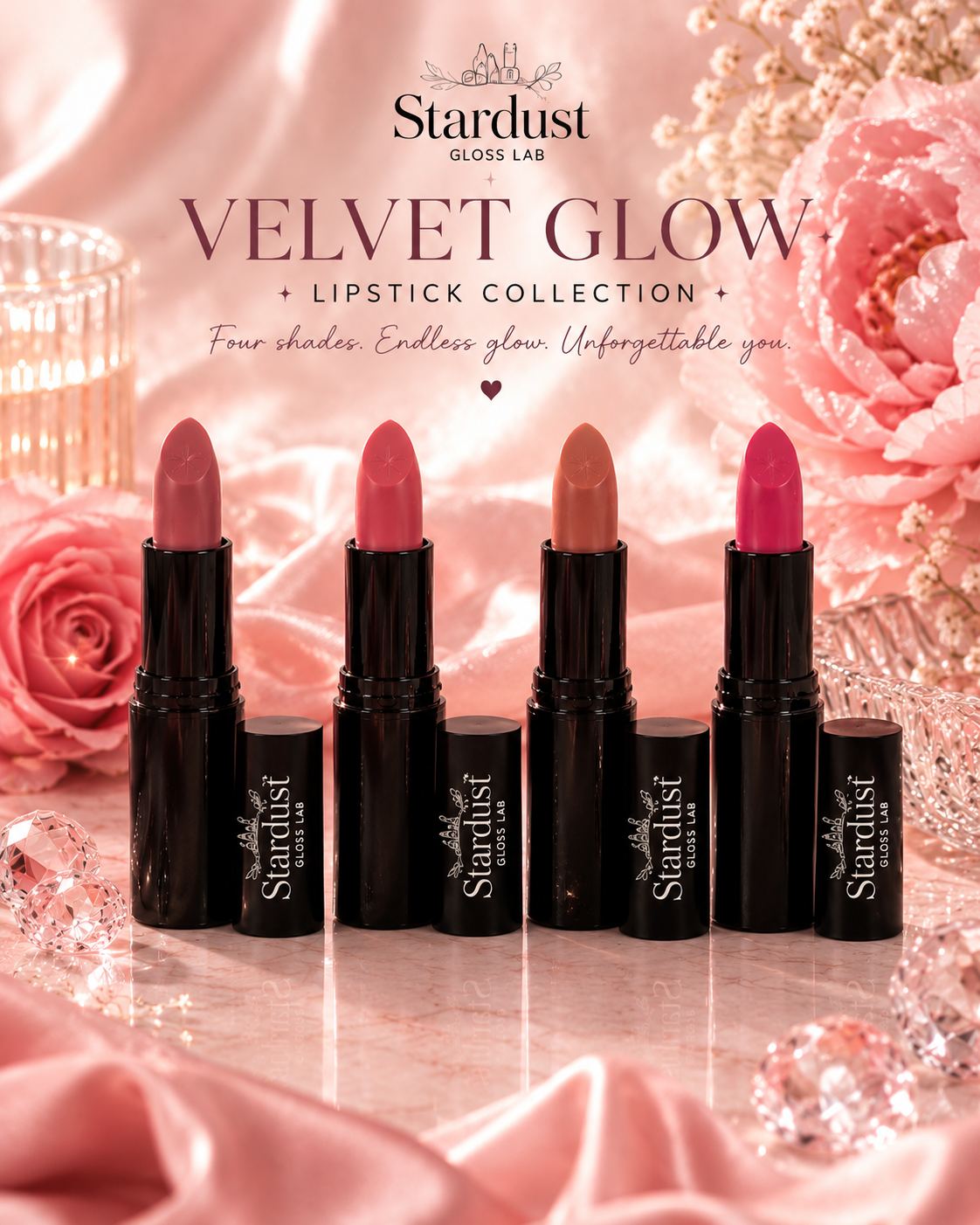 Velvet Glow Lipstick